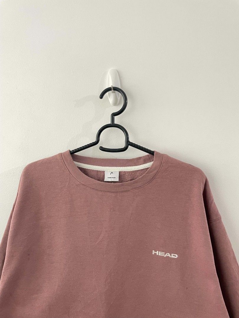 Head Pink Sweater (Category: Coats, Jackets and Outerwear) located in Quezon City. Submitted by mariaplusmoshi (Listing ID 1466164145, Image 2). Description: deets alr posted 📍Ever, Commonwealth, Q.C MOP: Gcash Lalamove/J&T.