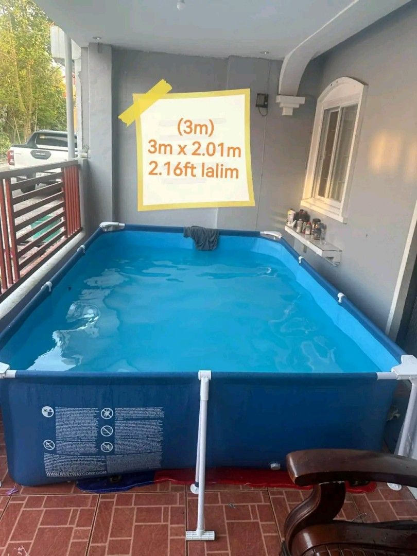 HEAVY DUTY BESTWAY STEEL PRO POOL (Category: Looking For) located in Manila. Submitted by bambooreye87652 (Listing ID 1466292425, Image 2). Description: HEAVY DUTY BESTWAY STEEL PRO SIZE AND PRICE: 2.21M - 2800 2.59M - 3300 3M - 3800 4M - 5800 OPEN FOR BULK ORDERS PRICE NEGO😊 BODEGA PRICE!.