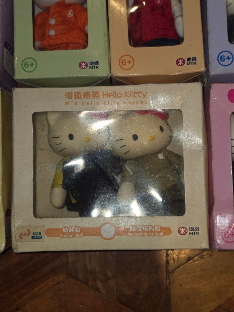 Hello kitty set (Category: Plushies & Soft Toys) located in Baguio. Submitted by shellcollector (Listing ID 1466276888, Image 2). Description: Hello Kitty set complete set of 8 figs 2500 Pesos Baguio shipping.