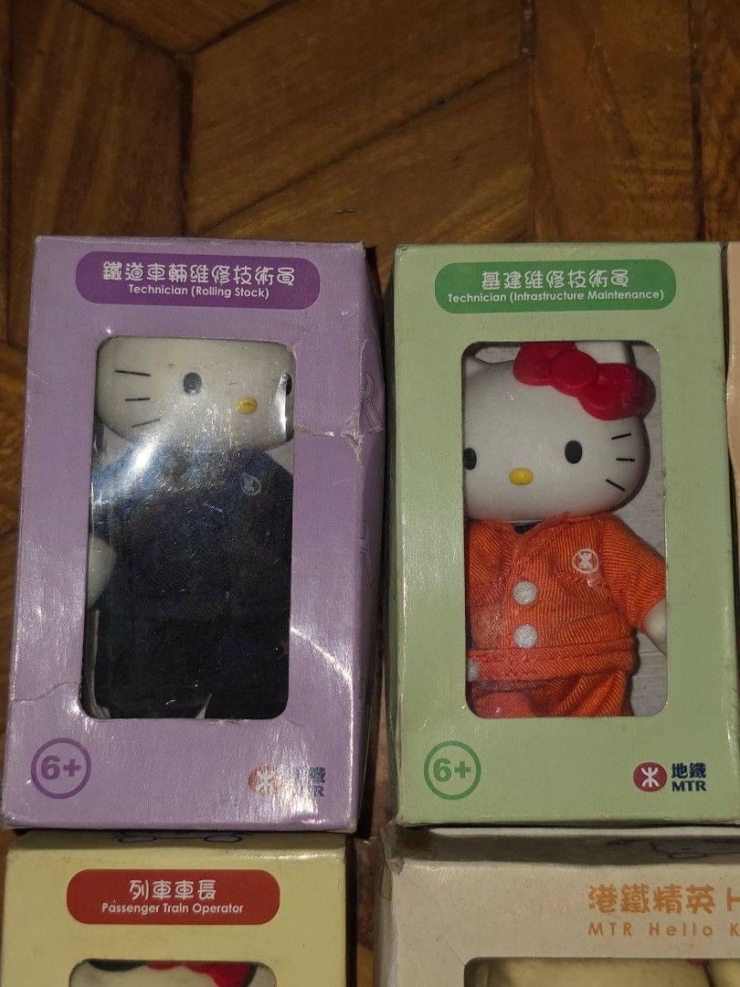 Hello kitty set (Category: Plushies & Soft Toys) located in Baguio. Submitted by shellcollector (Listing ID 1466276888, Image 3). Description: Hello Kitty set complete set of 8 figs 2500 Pesos Baguio shipping.