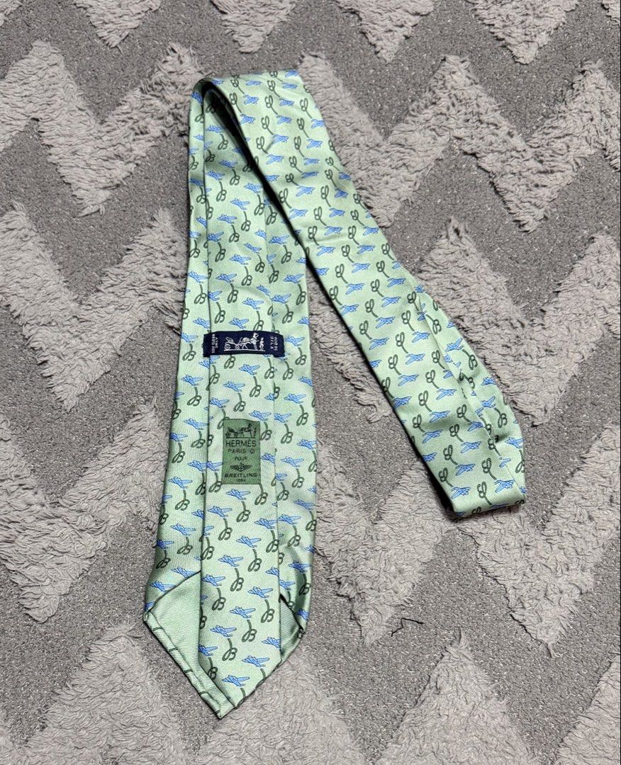 Hermes - Airplanes Graphic Neck Tie (Category: Ties) located in Cavite. Submitted by commoncourtesy (Listing ID 1466220359, Image 1). Description: Authentic.