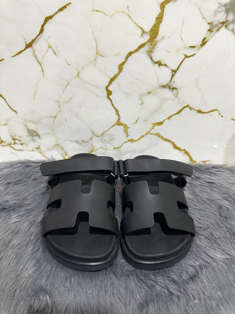 Hermes Chypre (Category: Flats & Sandals) located in Marikina City. Submitted by georgiaprelovestuff (Listing ID 1466188043, Image 1). Description: size 41 PLEASE READ BEFORE MAKING AN OFFER: 🔹No inclusions since this is preloved 🔹NO to low ballers please 🔹NO meetups due to busy schedule 🔹If you make an offer, please get the item let's not waste each other's time 🔹NO return NO exchange NO cancellation 🔹Please manage your expectation since a