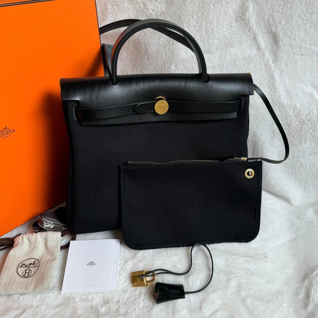 Hermes Herbag 31 Stamp K 2025 (Category: Luxury Bags & Wallets) located in Quezon City. Submitted by aylahphia (Listing ID 1466302240, Image 1). Description: Hermes Herbag 31 Stamp K bnew 😍😍 For serious buyers, additional photos can be given upon request. Item is guaranteed authentic. Moneyback if proven fake. Buyer may request for authentication at their expense. MOP: BDO, BPI MOD: LBC, Same day delivery 📍Malolos, Bulacan 📍SMNE Quezon City (