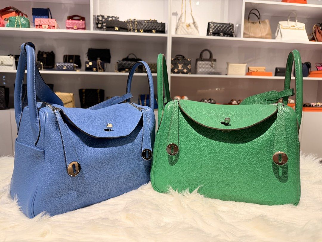 Hermes lindy 30 (Category: Luxury Bags & Wallets) located in Davao. Submitted by lux_find15 (Listing ID 1466253422, Image 1). Description: Blue -265k Green -315k.