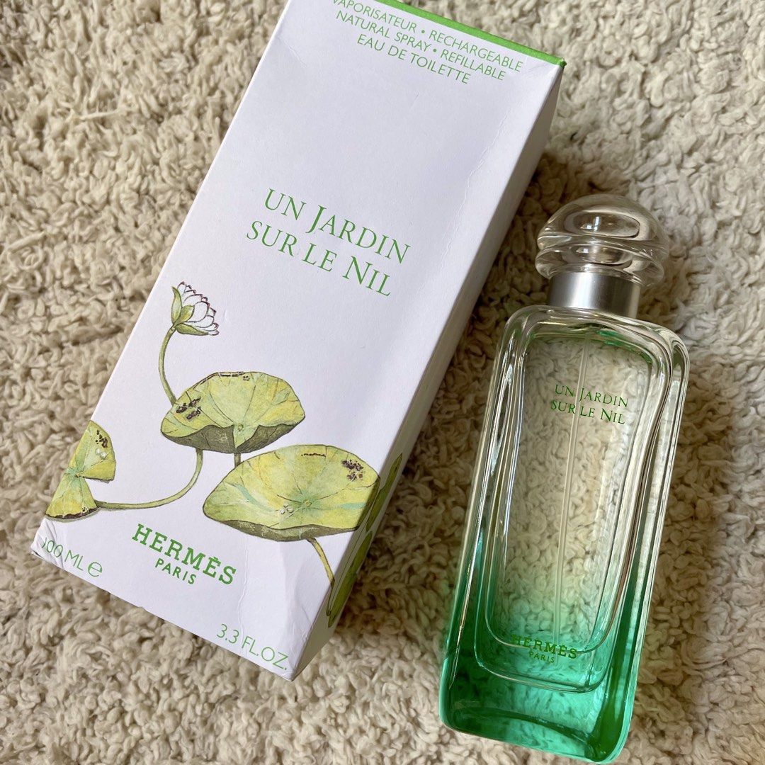 Hermes Un Jardin EDT (Category: Fragrance & Deodorants) located in Subic. Submitted by javsprelovedstuffs (Listing ID 1466221278, Image 1). Description: 95% full Floral Fruity fragrance, Uplifting & refreshing Tester (High Qlty) Pls no asking if OG given the price 😂 Can last for hours Good for everyday perfume #perfume #perfumeph #burberry #jomalone #armani #dubaiperfume .