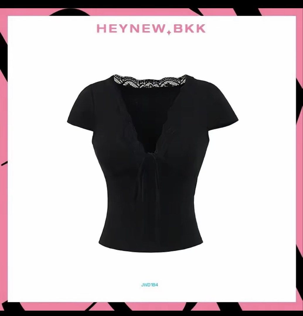 Hey Bkk Black Top (Category: Others Tops) located in Manila. Submitted by decluttersbyn (Listing ID 1466302985, Image 1). Description: worn once.