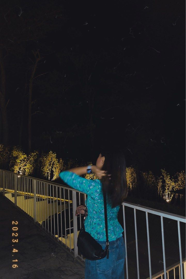 H&M Divided Floral Wrap Peplum Top (Category: Blouses) located in Quezon City. Submitted by sofieegee (Listing ID 1466294023, Image 3). Description: - Brand: Divided by H&M - Size: EUR 34 / US 2 - Design: Green with blue and white floral print, V-neck wrap front - Details: Ruffled bell sleeves and peplum hem - Material: Light and comfortable fabric - Versatile: Perfect for casual outings or office wear.
