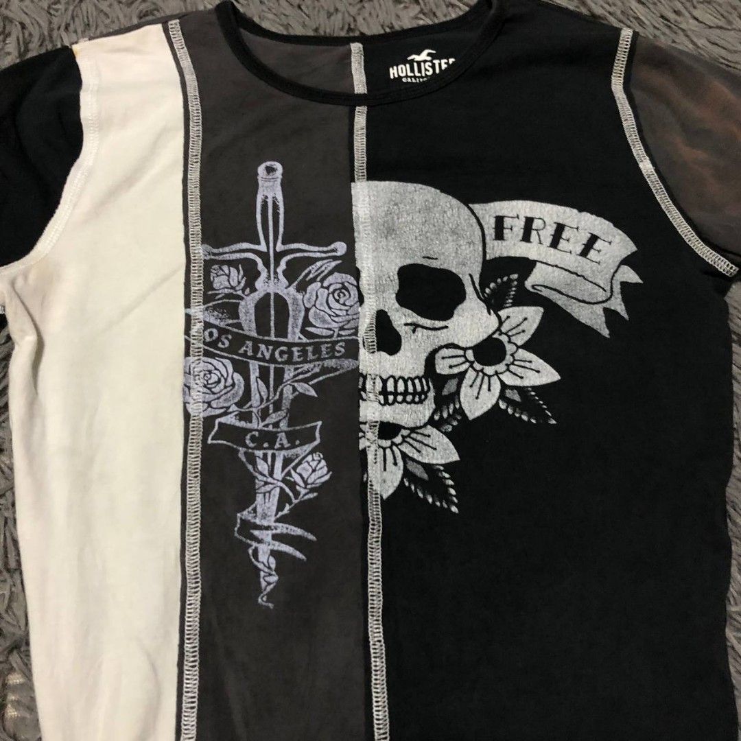 Hollister Shirt (Category: Activewear) located in Camiling. Submitted by thriftscape2024 (Listing ID 1466302475, Image 3). Description: Excellent Condition Color rate: 9/10 Issue: minimal fades Dimes: W14xL17.