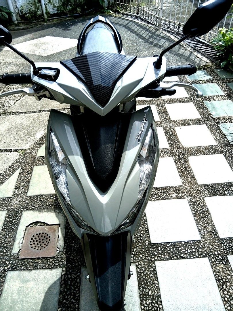 Honda Beat Premium V3 (Category: Motorbikes for Sale) located in Manila. Submitted by swiftstone-e30a86 (Listing ID 1465378569, Image 3). Description: Honda Beat Premium V3 Complete Orig Papers with new plate Registered 2029.For Sale 55k only!.