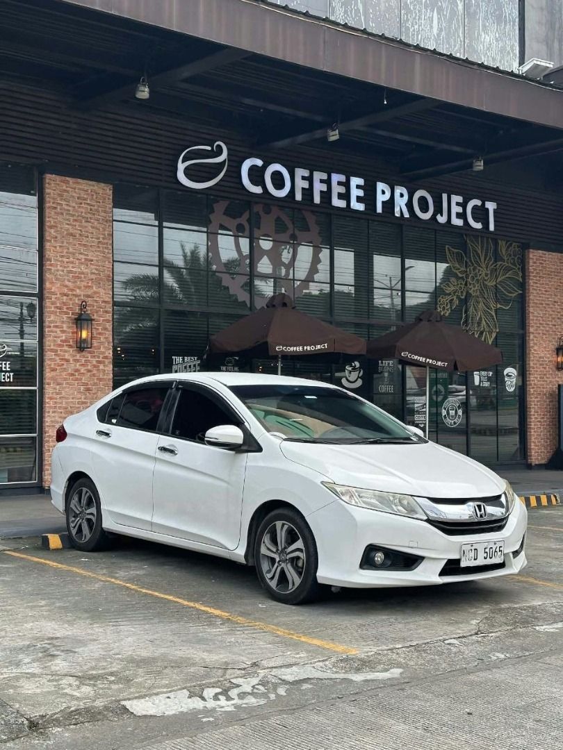 Honda City VX Navi Auto (Category: Used Cars) located in Caloocan City. Submitted by ellez3ll3 (Listing ID 1466177198, Image 2). Description: 🚘 FOR SALE | HONDA CITY VX NAVI 2016 ✨ ▪️ Top-of-the-line variant ▪️ White exterior ▪️ 80,000 km mileage ▪️ Complete papers ▪️ Gas and go The unit is available for viewing for interested buyers. Feel free to send me a private message for the price, additional details, and viewing arrangements. 📩 PRICE WIL