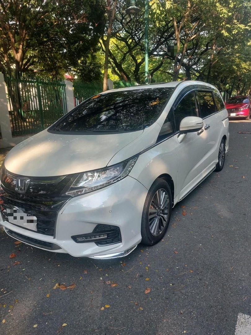 Honda Odyssey 2.4 EX (A) (Category: Used Cars) located in Taguig. Submitted by candleee3 (Listing ID 1466197531, Image 2). Description: FOR SALE!! (Helping a friend) Model: Honda Odyssey 2.4L EX-V NAVI CVT (Highest Spec) Year: 03 October,2019 registered Fuel: Gasoline Type: AUTO MPV (7 Seater) Ownership: 1st Owner (Friday Coding) Mileage: 24,500 KM Chassis number: JHMRC1850KC204694 Servicing: Logbook with all servicing recorded ——————————————————
