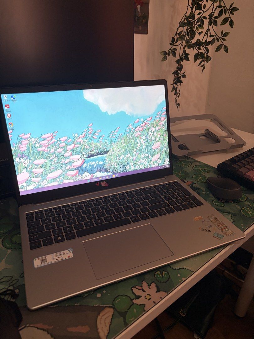 HP 255 G10 Ryzen 5 Laptop (Category: Laptops & Notebooks) located in Manila. Submitted by kristine.cariaso (Listing ID 1466253343, Image 2). Description: No dents and scratches. Lady owned. Perfect for streaming, school work and gaming. No history of repair. Processor: AMD Ryzen 5 7520U with Radeon Graphics 2.80 GHZ Memory: 16GB DDR5 Storage: 512 GB SSD Graphics: AMD Radeon 660m Graphics Free DOS Turbo Silver Display: 15.6” Window 11 Pro 1920 x 1
