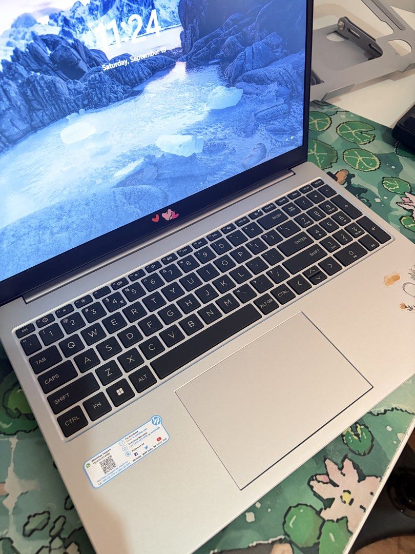 HP 255 G10 Ryzen 5 Laptop (Category: Laptops & Notebooks) located in Manila. Submitted by kristine.cariaso (Listing ID 1466253343, Image 3). Description: No dents and scratches. Lady owned. Perfect for streaming, school work and gaming. No history of repair. Processor: AMD Ryzen 5 7520U with Radeon Graphics 2.80 GHZ Memory: 16GB DDR5 Storage: 512 GB SSD Graphics: AMD Radeon 660m Graphics Free DOS Turbo Silver Display: 15.6” Window 11 Pro 1920 x 1
