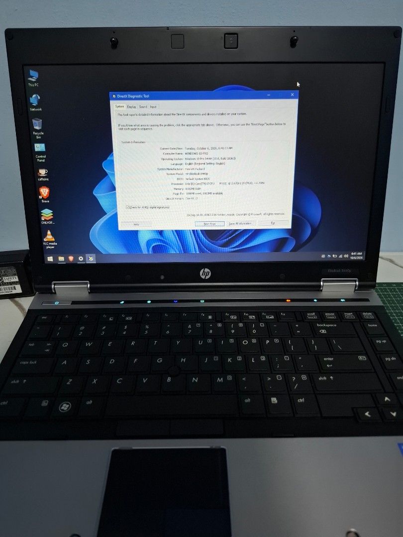 HP Elitebook Laptop Intel Core-i7 (Category: Laptops & Notebooks) located in Taguig. Submitted by wiltech016 (Listing ID 1466293122, Image 3). Description: HP Elitebook 8440p Laptop Windows 10, Intel Core-i7 8GB RAM, 16GB SSD 250GB HDD Brandnew battery with original charger All keys and ports working Aluminum Build Business Grade Durability.