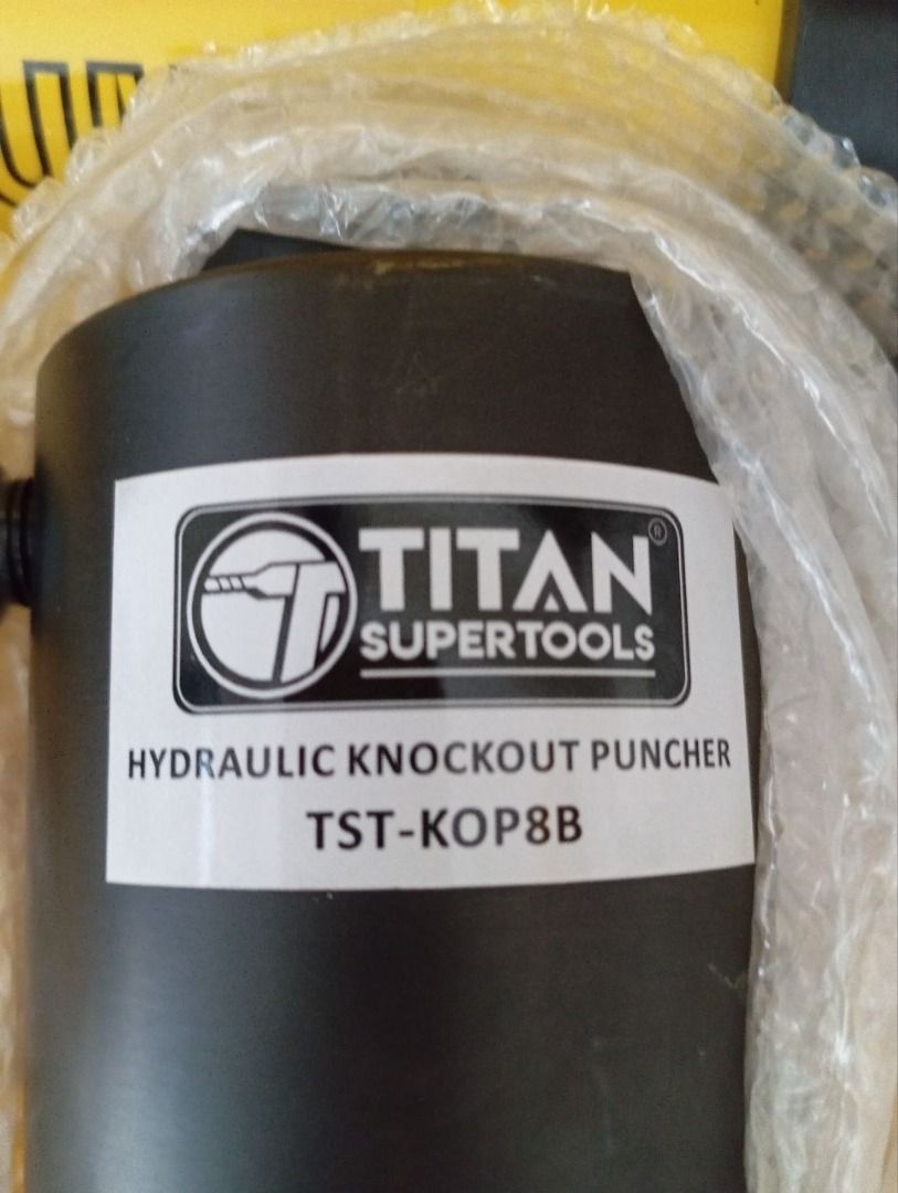 Hydraulic Knockout Puncher (Category: Construction Tools & Equipment) located in Manila. Submitted by 09150361920ronvillaflor (Listing ID 1466195573, Image 3). Description: Hydraulic Knockout Puncher Model: TST-KOP8B Specs: 1/2-2" Price: 10,080 For inquiries 📞 ☎ : 0-9-1-5-0-3-6-1-9-2-0 📞 ☎ : 0-9-4-9-6-4-3-6-8-6-8 PRICE MAY CHANGE WITHOUT PRIOR NOTICE..