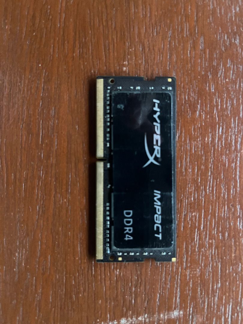 HyperX DDR4 Laptop RAM 8gb (Category: Computer Parts) located in Caloocan City. Submitted by pochpochpochpoch (Listing ID 1466243439, Image 2). Description: 2133 mhz ram, laptop, galing sa lumang laptop na gaming. ideal matest niyo, hindi ko matest kung gumagana pa. gamit na gamit. pampanga meetup preferred..