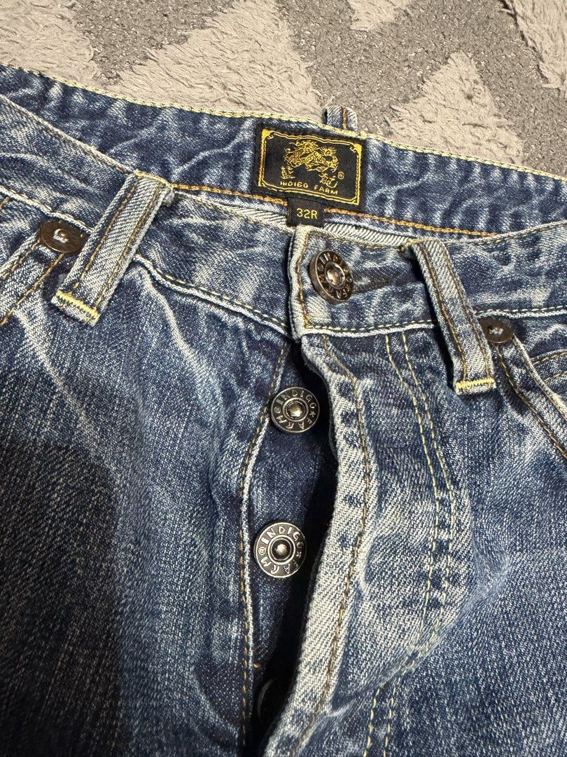Indigo Farm - Selvedge Jeans (Category: Jeans) located in Cavite. Submitted by commoncourtesy (Listing ID 1466218324, Image 3). Description: Size 32 .
