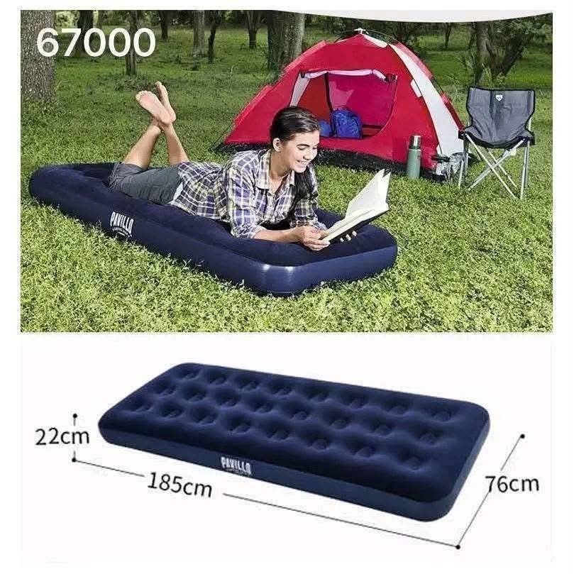 INFLATABLE AIRBED (Category: Announcements) located in Manila. Submitted by jelai.cybyb (Listing ID 1466228638, Image 1). Description: Bestway airbed price • Single 650 • Double 900 • Queen size 1300 • King size 1400 • Electric pump 300 • Manual pump 250.