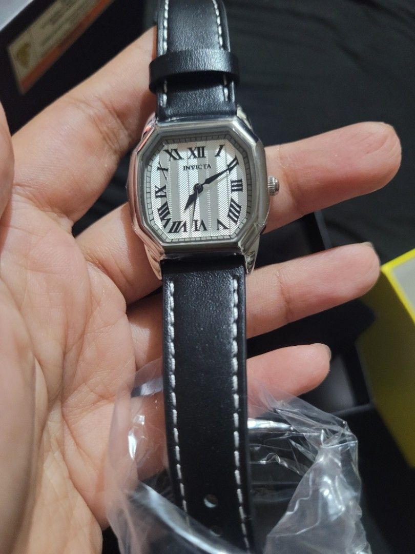 INVICTA Angle leather Watch (Category: Women's Watches) located in San Pablo. Submitted by brandedandmore (Listing ID 1461757721, Image 1). Description: Brandnew Original Invicta Angle Leather Watch. Comes with box..