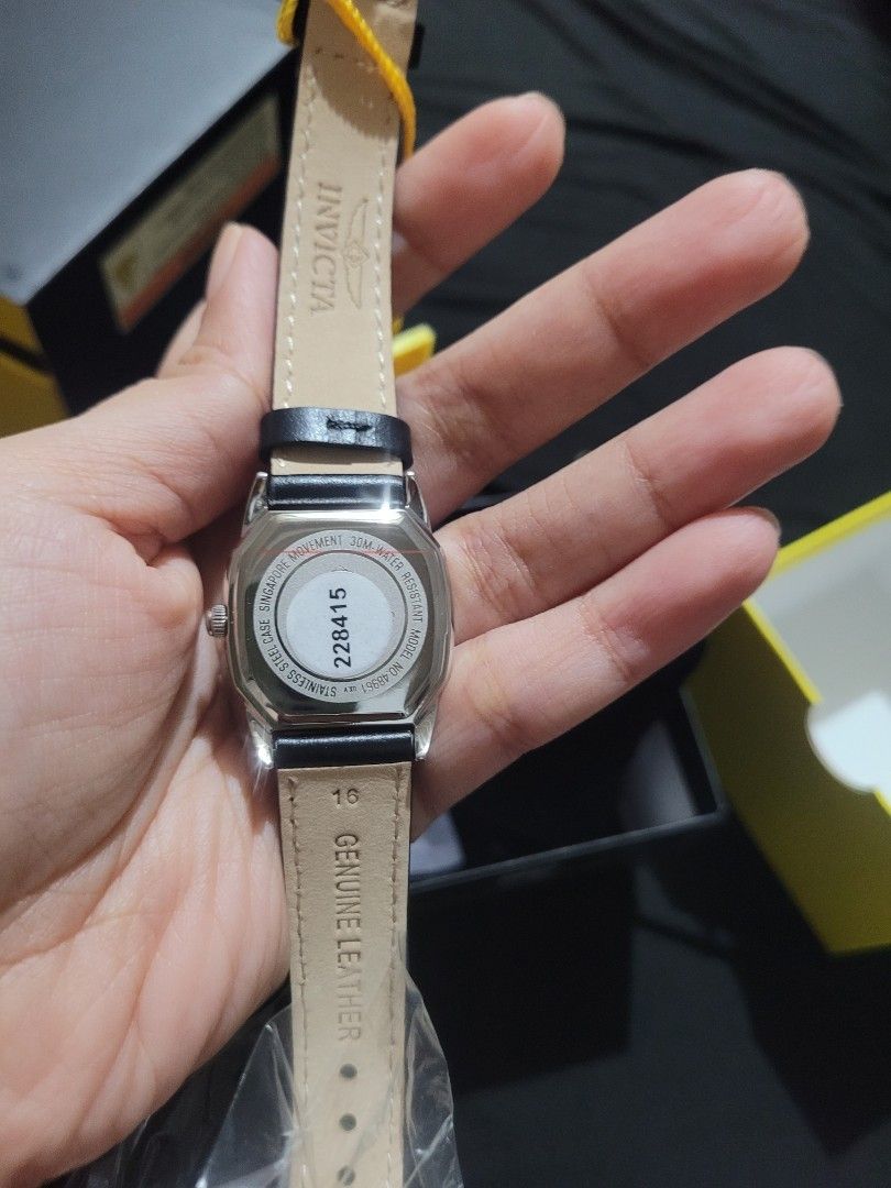 INVICTA Angle leather Watch (Category: Women's Watches) located in San Pablo. Submitted by brandedandmore (Listing ID 1461757721, Image 3). Description: Brandnew Original Invicta Angle Leather Watch. Comes with box..