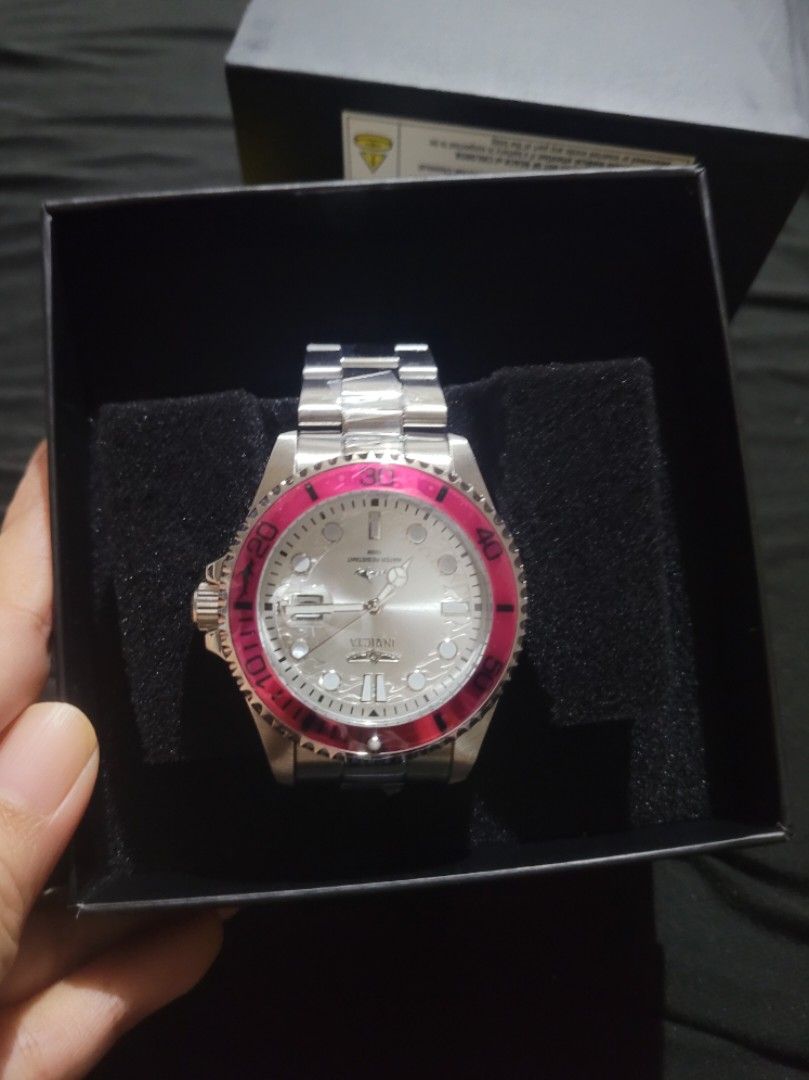 Invicta Prodiver Mens Watch (Category: Men's Watches) located in San Pablo. Submitted by brandedandmore (Listing ID 1466262651, Image 2). Description: Brandnew Invicta pro diver mens watch 44 mm. 100 meters water resistant. Singapore movement..
