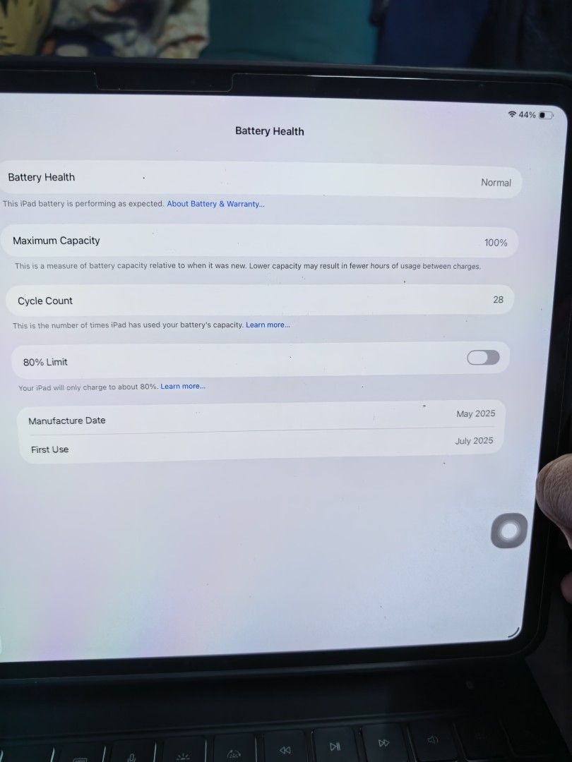 IPad 13 pro m4 (256g) (Category: Other Gadgets) located in Bacacay. Submitted by jhazzy0411 (Listing ID 1466264359, Image 2). Description: .
