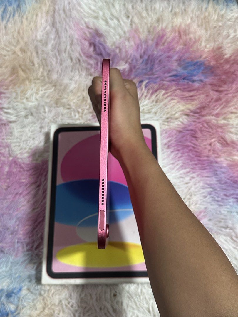iPad A16 11th Gen Pink (Category: iPad) located in Manila. Submitted by chealszestt (Listing ID 1466320656, Image 3). Description: iPad A16 11th Gen Pink -128 GB WiFi -PPA/NTC (PowerMac Purchased) -95% Battery Health (161 cc) -All Original & Working -No Issue; No Dents -No Replace/Repair History (3utools Provided) -Unit, Original Box, Cord QC/SJDM or Meet up Half-Way MEET UP ONLY.