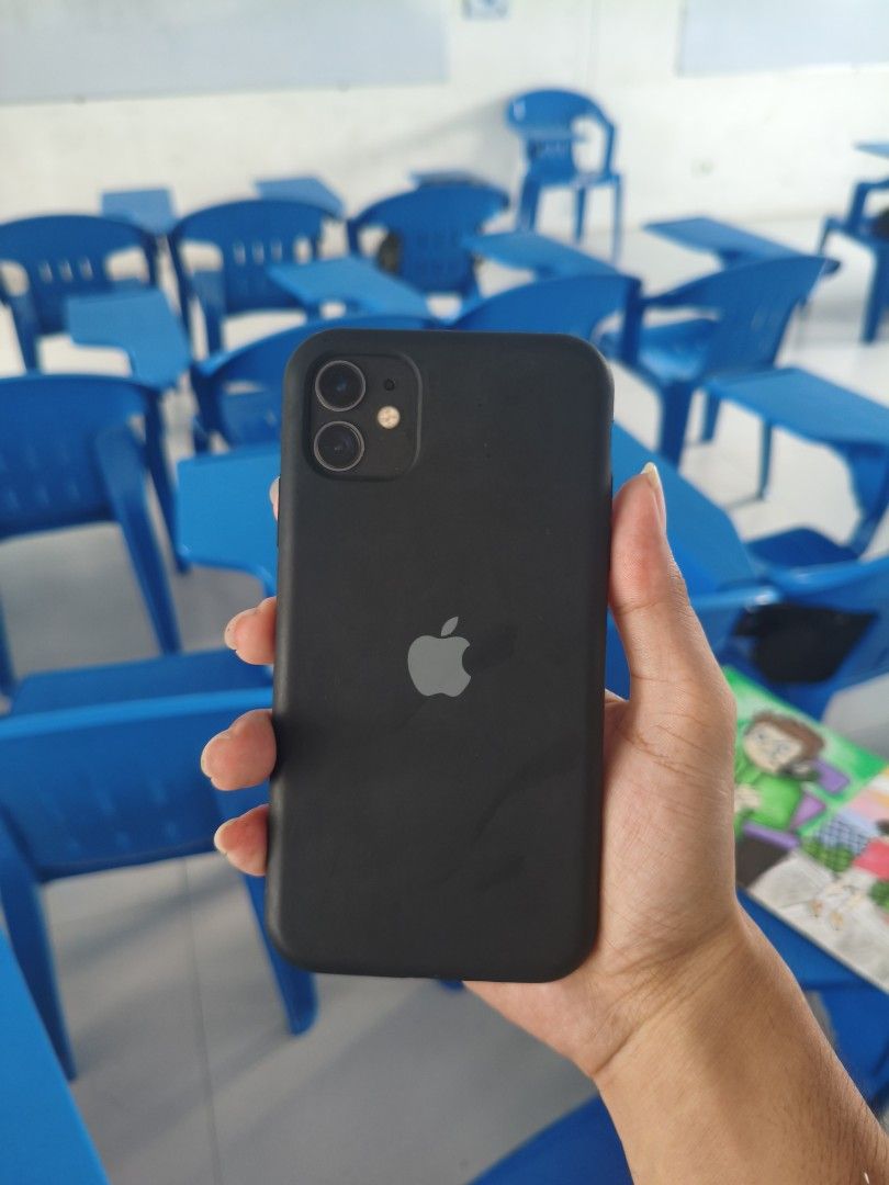 IPHONE 11 128 (Category: iPhone 11 Series) located in Manila. Submitted by jasonscxz (Listing ID 1466201690, Image 1). Description: NO REPAIR HISTORY ! TRUE TONE WORKING BATTERY HEALTH 91% HONEST ISSUE SHAKEY CAMERA POWER BUTTON MEDYO MAHIRAP PINDUTIN.