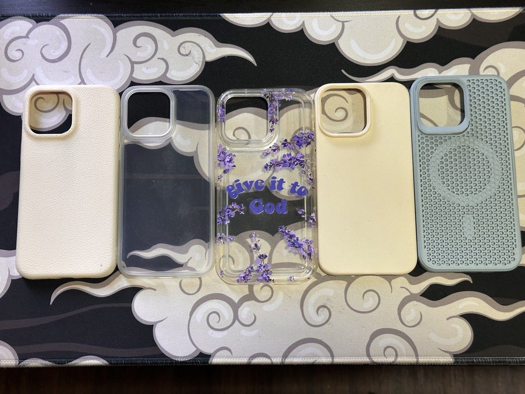 iPhone 14 Pro Max cases (Category: Cases & Sleeves) located in Manila. Submitted by certifiedloverwannabe (Listing ID 1466235089, Image 2). Description: iPhone 14 Pro Max Cases - 15 cases in total - ₱500 only for take all.