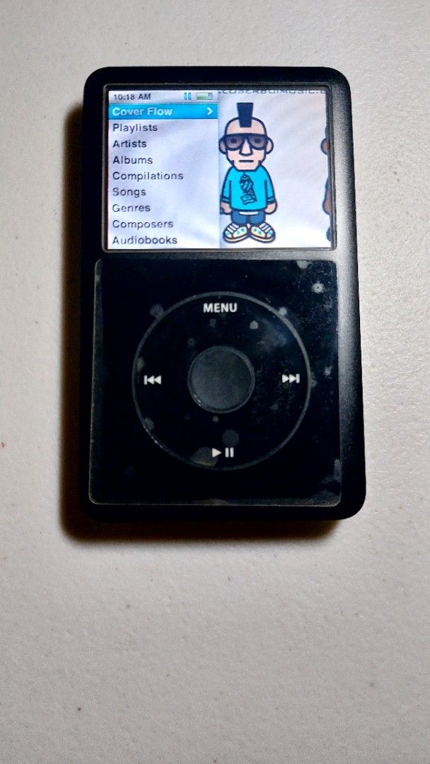 IPod Classic 6th Generation 80GB Black (Category: Portable Music Players) located in Quezon City. Submitted by christopher.torio18 (Listing ID 1466170277, Image 2). Description: IPOD CLASSIC 6th GENERATION BLACK. 80Gb Storage capasity Properly working condition Good Battery life100% Good Click wheel Smooth touch Have song and movie downloaded Same imei in the back plate Plastic cover in front & back plate Unit only Selling Price 4999 Pm for inter