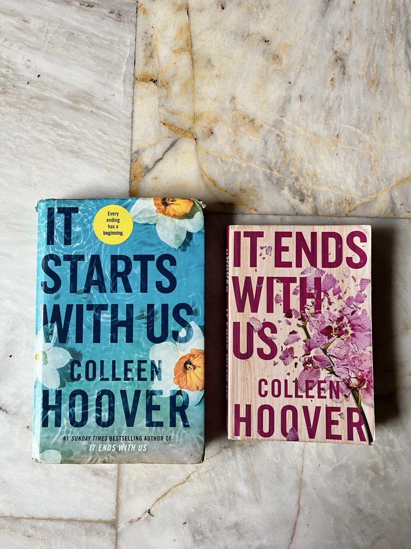 It Ends with Us series (Category: Storybooks) located in Quezon City. Submitted by aerilmanuel (Listing ID 1466198131, Image 1). Description: ✅ Both books for PHP 550 ✅ Authentic, not reprint Reason for selling: done reading already.