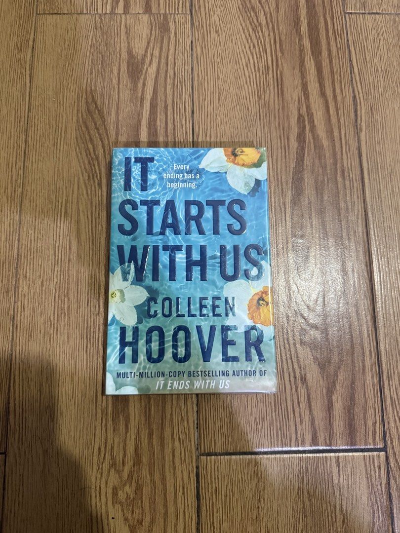 It Starts With Us by Colleen Hoover (TP) (Category: Storybooks) located in Guiguinto. Submitted by _booktalksph (Listing ID 1466255205, Image 1). Description: Condition: 🔖 No foxing 🔖 Minimal tanning 🔖 With spine crease 💌 Feel free to DM for inquires ~~ 💌 Location: Bulacan 💌 MOP: Bank Transfer or Gcash 💌 MOD: Direct JNT // 📬Starts at 54 for MMPB books // 📬Starts at 74 for TP/HB books.
