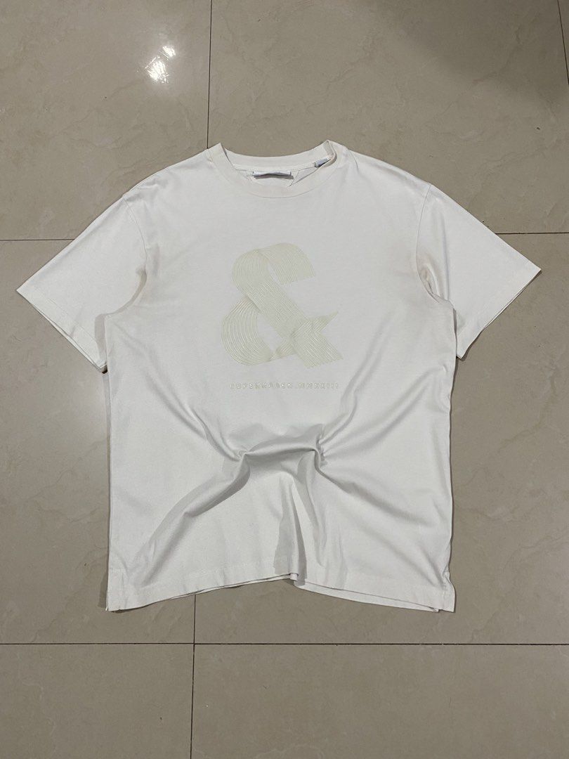 JACK & JONES COPENHAGEN BEIGE TEE (Category: Tshirts & Polo Shirts ) located in Talisay. Submitted by hustlethrift_2600 (Listing ID 1466202918, Image 1). Description: JACK & JONES COPENHAGEN BEIGE TEE L ON TAG 22 W 28 L VERY GOOD CONDITION 9.8/10 COLOR RATE ISSUE : SIGN OF USAGE ARMPIT OR DEO STAIN - 399.