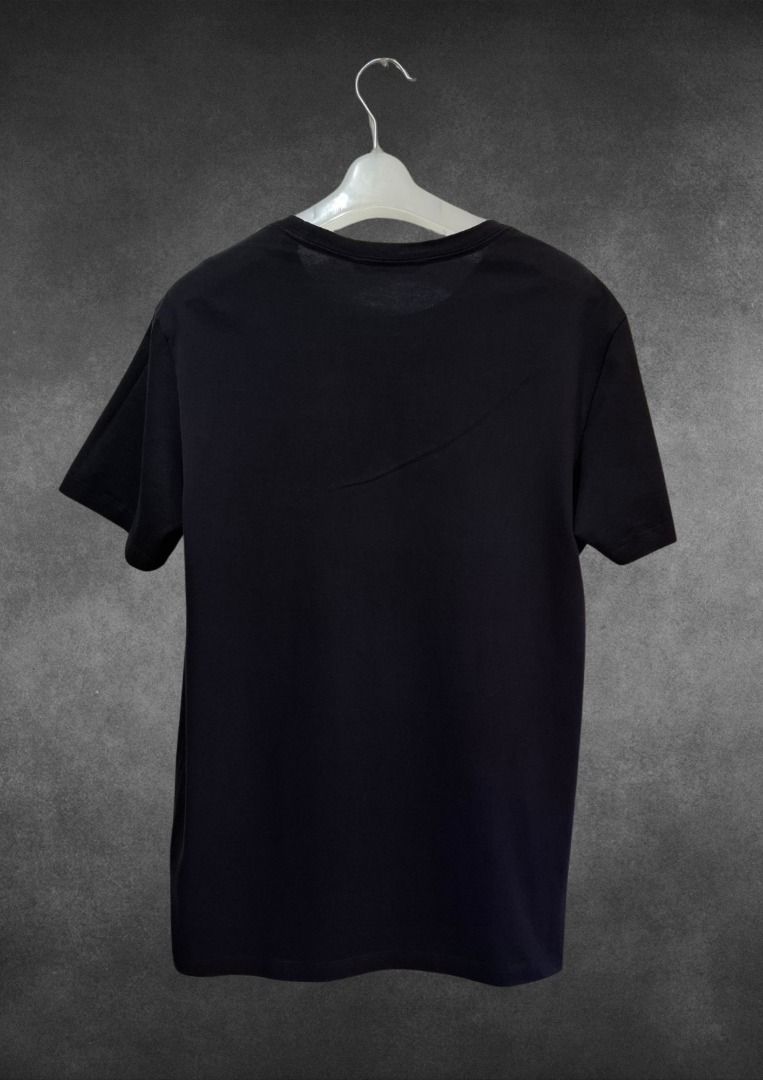 Jack & Jones Core Constant Change T-Shirt Black M (Category: Tshirts & Polo Shirts ) located in Bulacan. Submitted by kei.collections (Listing ID 1466302926, Image 2). Description: - Brand: Jack & Jones - Size: Medium (Regular Fit) - Color: Black with bold orange 'CREATE' text print and graphic box patch - Color Rate: 10/10 - Material: 100% soft and breathable cotton - Design: Clean solid back - Care: Machine washable - Condition: 10/10 - Issue: 