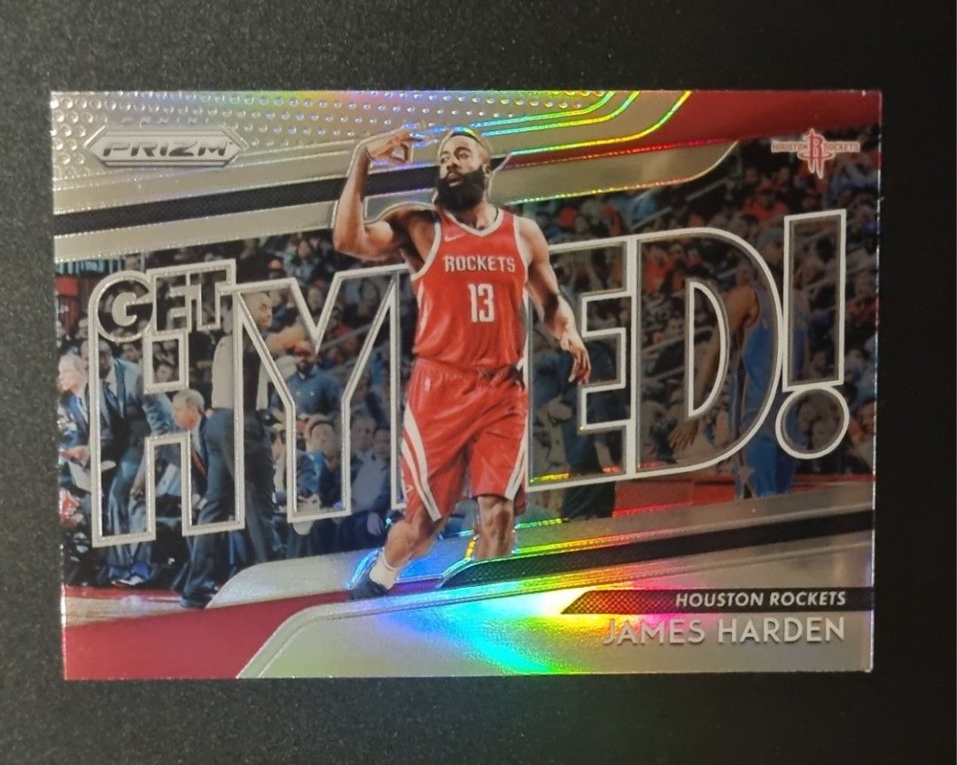 James Harden (Category: Raw Singles) located in Pasig City. Submitted by MaryandXaviersCorner (Listing ID 1466256643, Image 1). Description: James Harden 2018 Hyped Silver Card Actual pictures of the item posted Will be shipped in a toploader and bubblewrap Please check my other NBA cards listings..