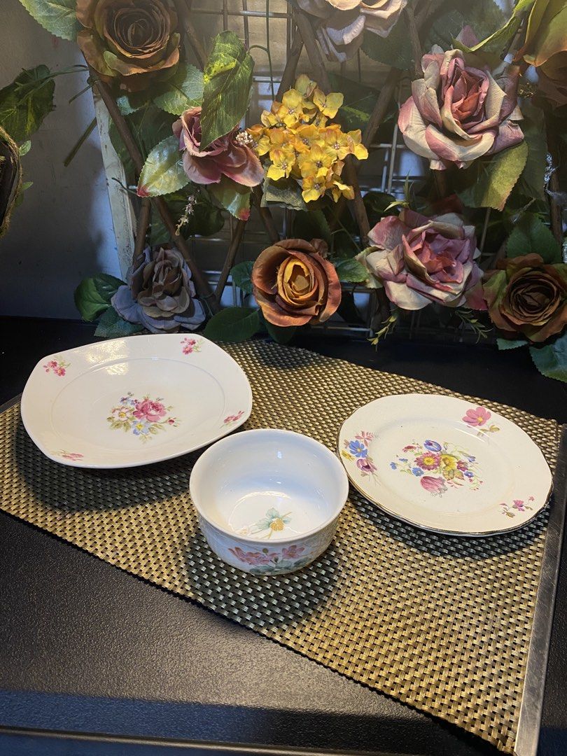 Japan ceramic pasta/cake plate small bowl (Category: Dinnerware & Cutlery) located in Caloocan City. Submitted by mzmarsz (Listing ID 1465661825, Image 1). Description: Japan surplus As is Branded.