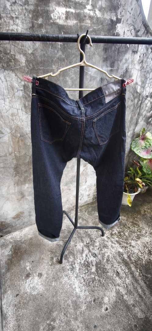 john bull (Category: Jeans) located in Batangas. Submitted by welder24 (Listing ID 1466225069, Image 2). Description: john bull black selvedge pants.