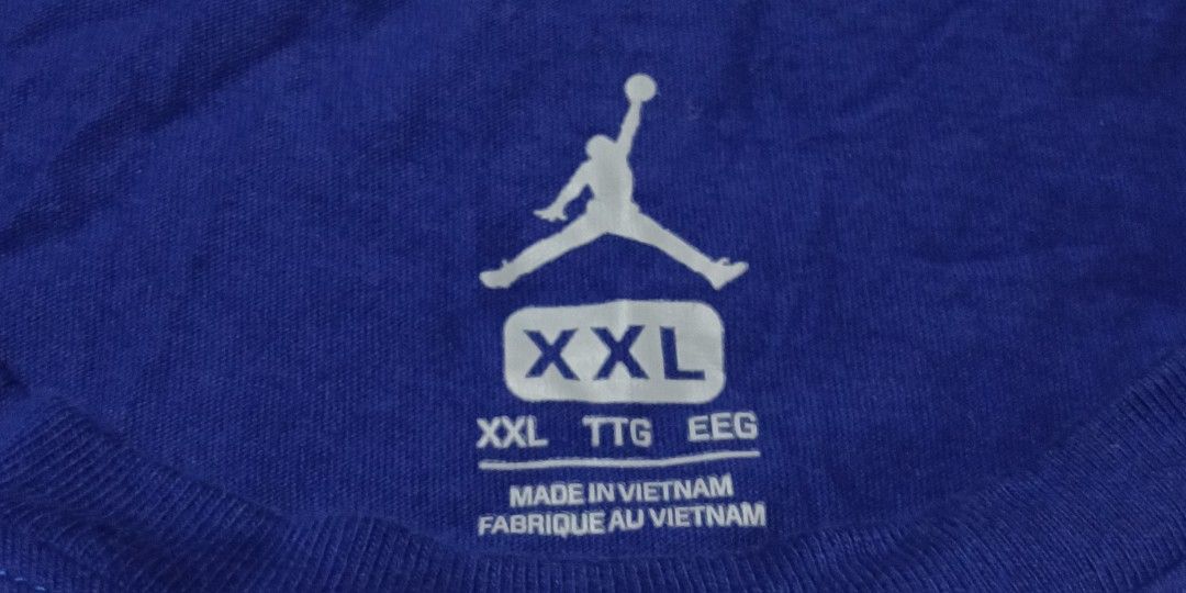 Jordan Tee (Category: Tshirts & Polo Shirts ) located in Iriga City. Submitted by newbear-a710 (Listing ID 1466280029, Image 2). Description: Excellent Condition Color Rate 9.7/10 Need wash.
