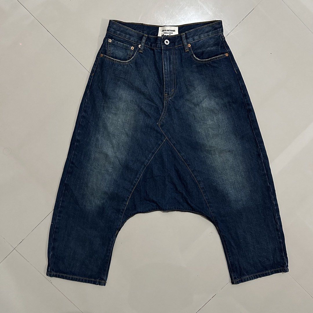 Junya Watanabe CDG Harem Denim Jeans (Category: Jeans) located in Irosin. Submitted by kylebri (Listing ID 1466250606, Image 1). Description: Junya Watanabe Comme des Garcons Harem Denim Jeans Japan Denim 🇯🇵 good as new no issue size 30 length 34 direct message me ! 📥 .