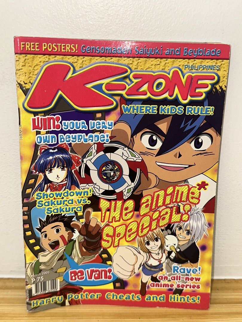 K zone March 2003 (Category: Magazines) located in Quezon City. Submitted by 25zzz (Listing ID 1466180204, Image 1). Description: .