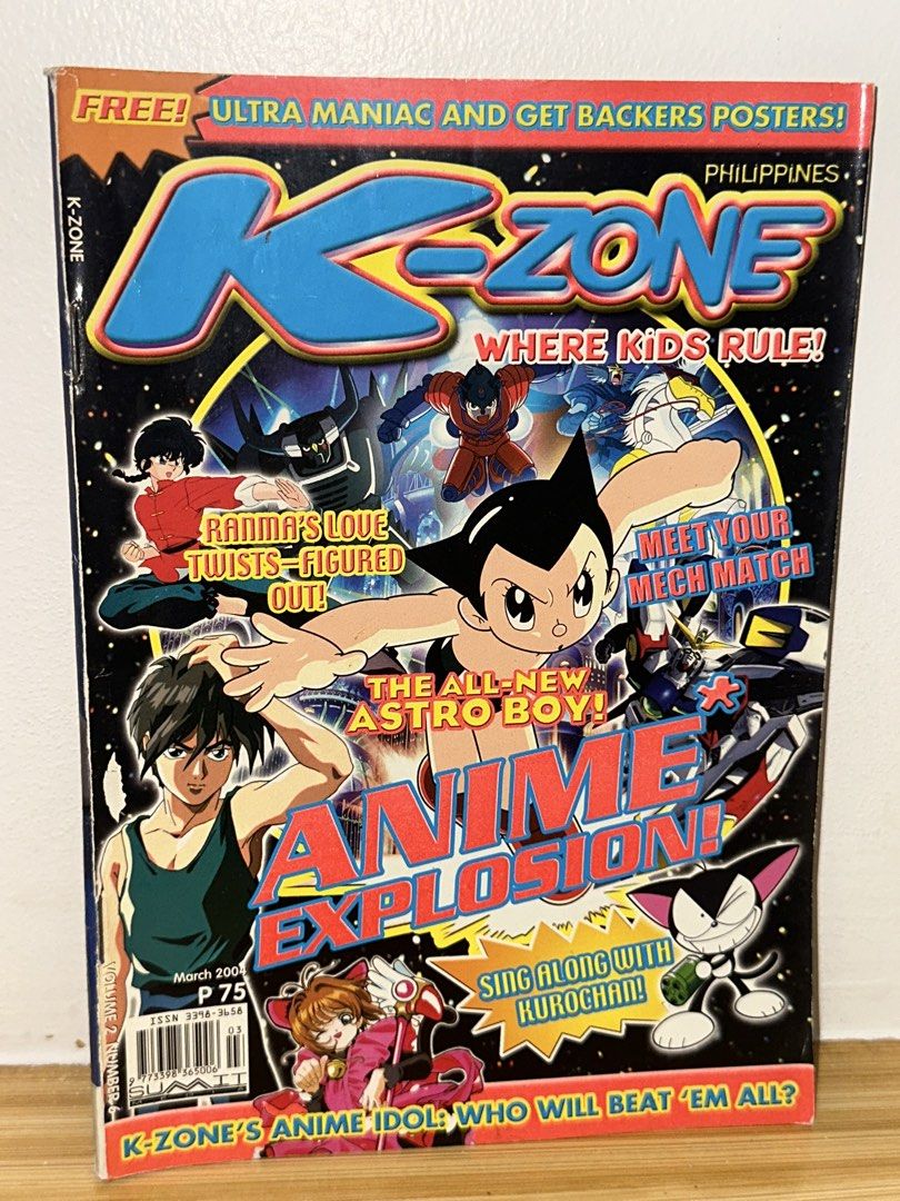 K zone March 2004 (Category: Magazines) located in Quezon City. Submitted by 25zzz (Listing ID 1466180656, Image 1). Description: .
