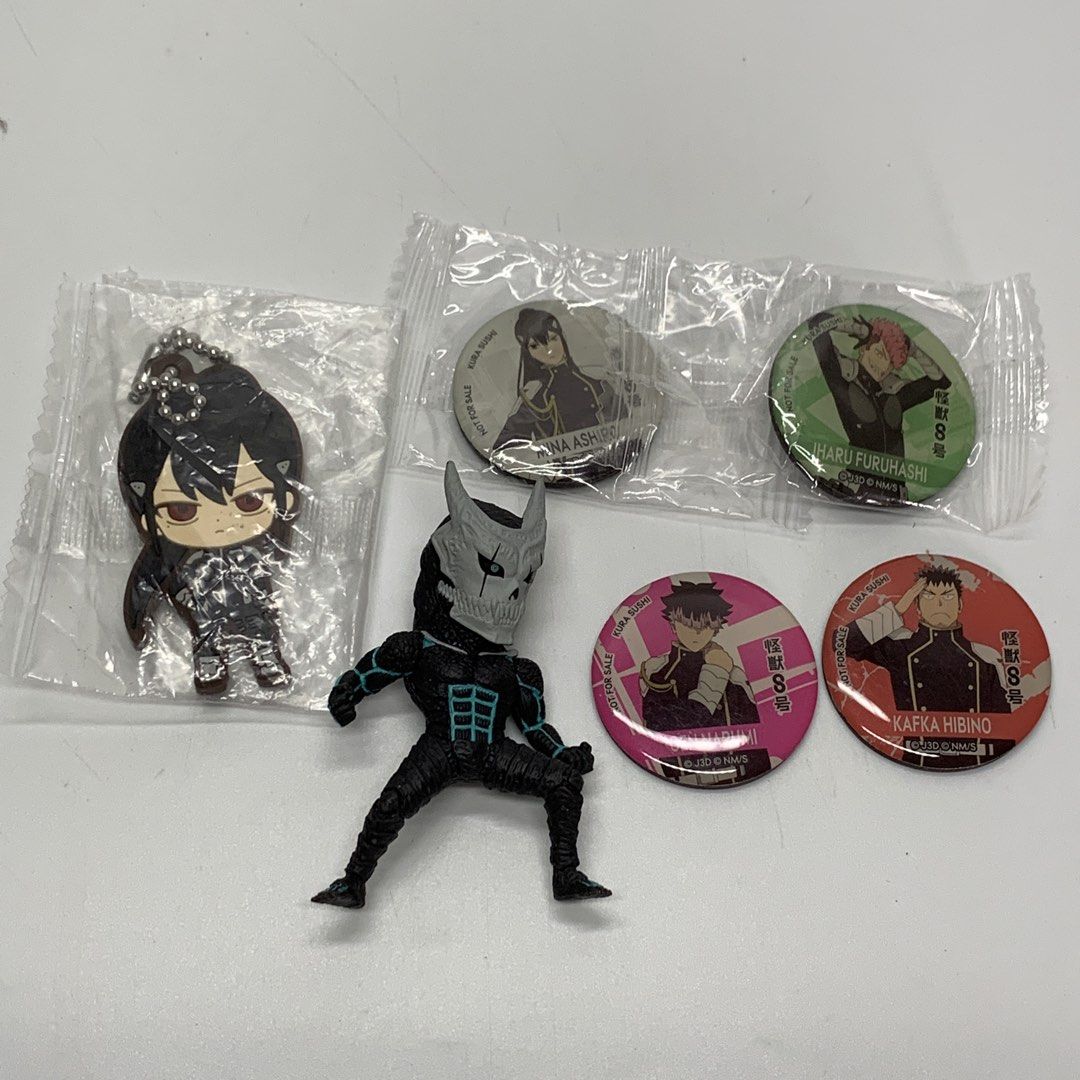 Kaiju no. 8 Assorted Merch Set (Category: Character Goods) located in General Trias. Submitted by shxx_phine (Listing ID 1466173286, Image 1). Description: 📌LP posted, PLS refrain from haggling 📌 all items are japan surplus finds 📌 STRICTLY mine now, pay after invoice 📌 NO RUSH shipping (we ship every tues & fri, depending on our availability) 📌 NO cancellation, return and refunds mod | j&t, lalamove mop | gcash , maribank 📍cavite, ph.