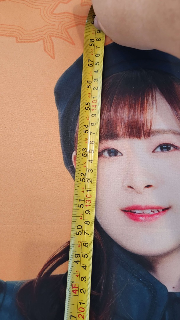 Kaori Maeda Life-Sized Tapestry Type A (Category: Wall Decor) located in Mandaluyong City. Submitted by jettolim (Listing ID 1466322242, Image 2). Description: Ever wanted to have your own Kaorin at home? Now you can! 1:1 size daw ni Kaorin haha check photo for measurement sa height. Tapestry Size: 70×170cm Bought from her FC goods for 12k yen. Price still Negotiable. Only brought out twice para makipag-inuman noong birthday niya 😅 Can meetup in