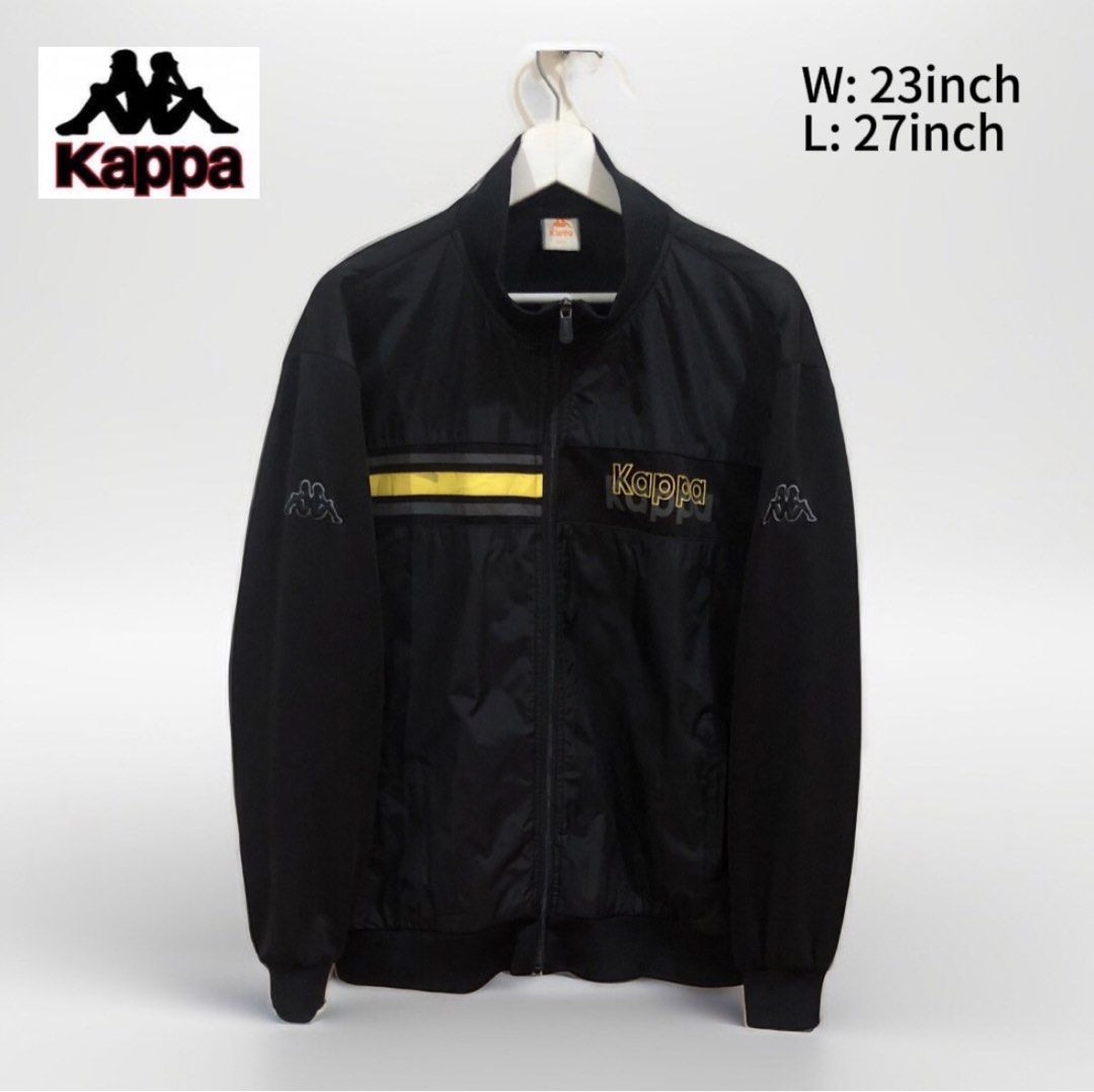 Kappa Black Jacket (Category: Coats, Jackets and Outerwear) located in Oas. Submitted by alithrifthunter (Listing ID 1466279982, Image 1). Description: Stain last pic.