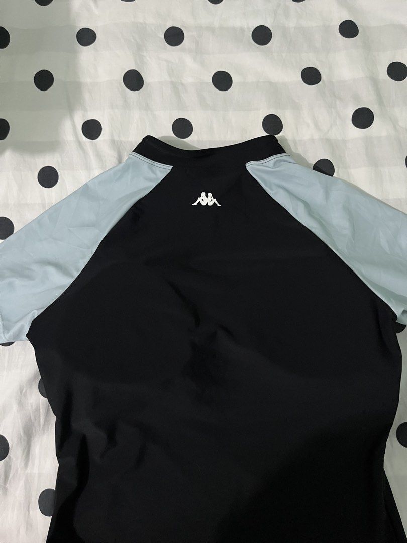 Kappa womens running half zip (Category: Activewear) located in Bacoor. Submitted by chrstnsnjs (Listing ID 1466254034, Image 2). Description: Kappa women’s half zip Brandnew With pads Size 3xl. perf fit to 60 to 65 KG Body frame perfect for pickle ball/running ₱699+ sf Jnt shipping .