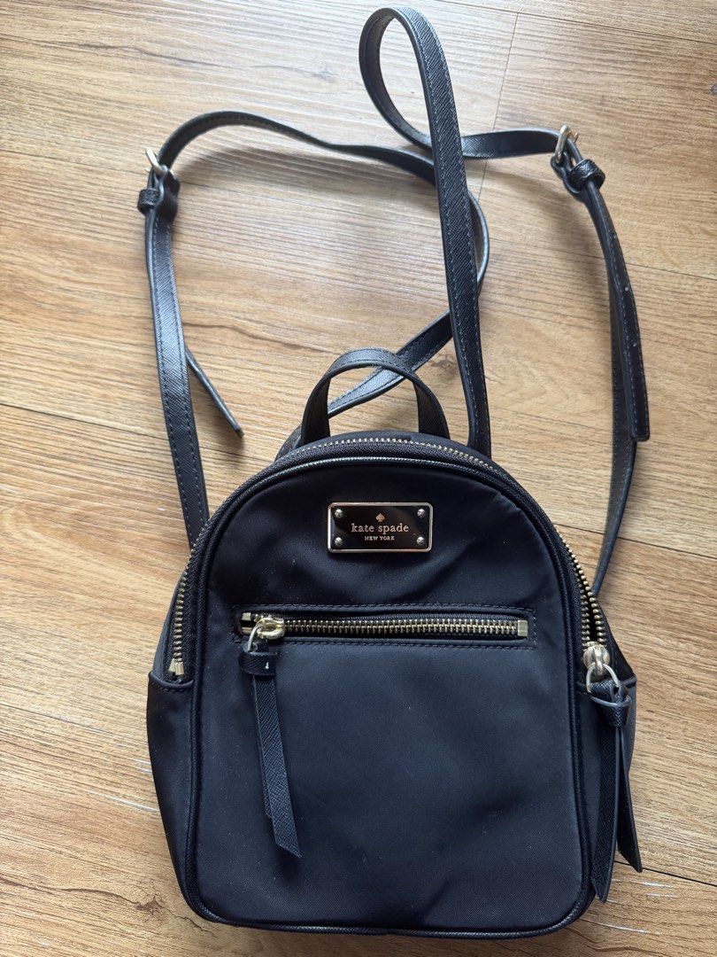 Kate spade mini backpack (Category: Backpacks) located in Paranaque City. Submitted by lmp08 (Listing ID 1466156937, Image 2). Description: Pre owned Rfs not using .