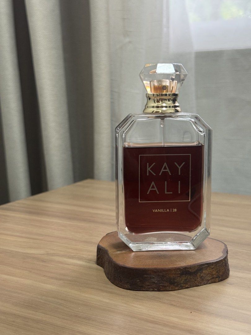 Kayali Vanilla 28 (Partial) (Category: Fragrance & Deodorants) located in Paranaque City. Submitted by bfria (Listing ID 1466218398, Image 1). Description: Juice level: 80% 👓 PLEASE READ 👓 📌 Item is secondhand unless stated New 📌 NO RUSH shipping 📩 Inquiries will be answered within 24 hours 🌿 Mode of Payment: Gcash / BPI.