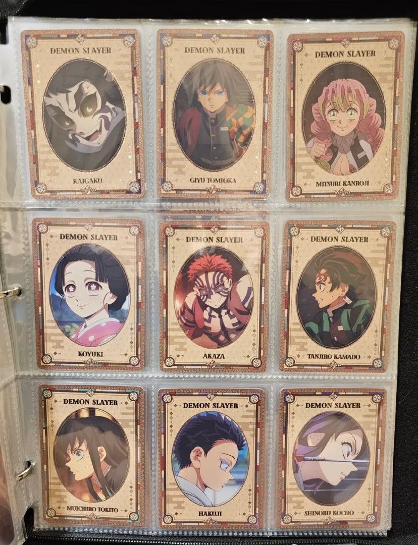 KAYOU DEMON SLAYER TAKE ALL (Category: Raw Singles) located in Cagayan de Oro. Submitted by byanggg_ (Listing ID 1466188739, Image 1). Description: 15 PCS —N 35 PCS — SR 2 PCS — UR 3 PCS — QR 3 PCS — SSR TOTAL: 58 PCS MOP: GCASH/MARIBANK (PAYO) MOD: JNT (NO RUSH SHIPPING, BUYER SHOULDERS SF).
