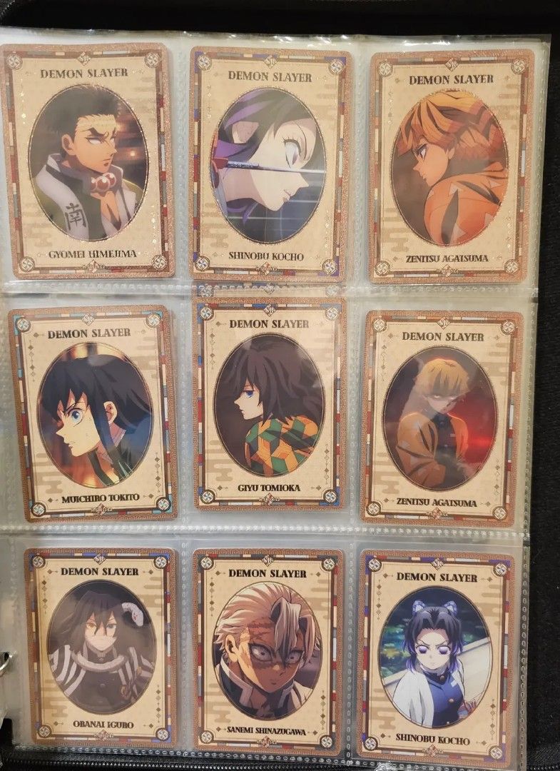 KAYOU DEMON SLAYER TAKE ALL (Category: Raw Singles) located in Cagayan de Oro. Submitted by byanggg_ (Listing ID 1466188739, Image 2). Description: 15 PCS —N 35 PCS — SR 2 PCS — UR 3 PCS — QR 3 PCS — SSR TOTAL: 58 PCS MOP: GCASH/MARIBANK (PAYO) MOD: JNT (NO RUSH SHIPPING, BUYER SHOULDERS SF).