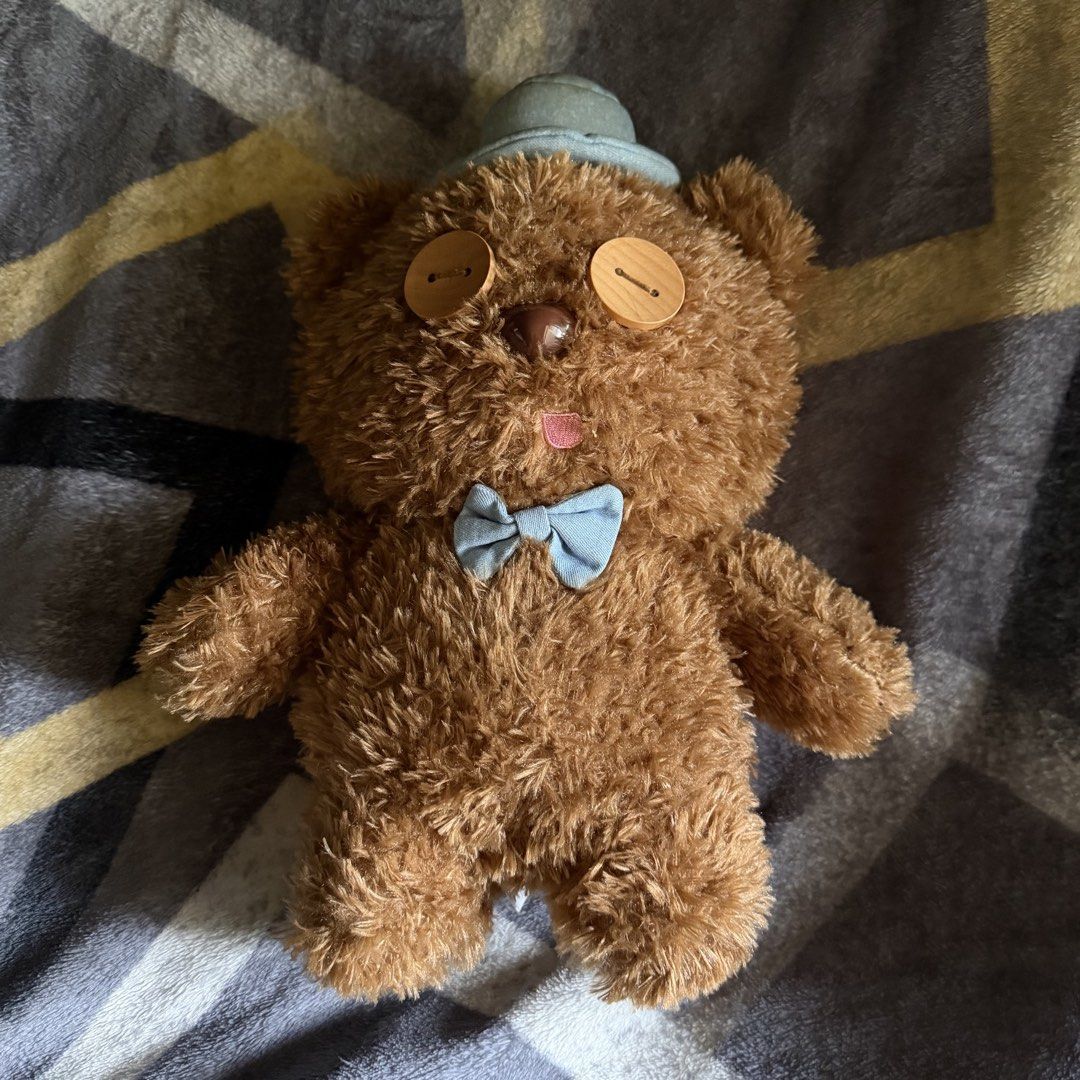 KKV Minions Tim Bear Stuffed Toy (Category: Plushies & Soft Toys) located in Taguig. Submitted by winterienne (Listing ID 1466183561, Image 1). Description: KKV Tim Bear (Bob's Plushie) Displayed with care. .